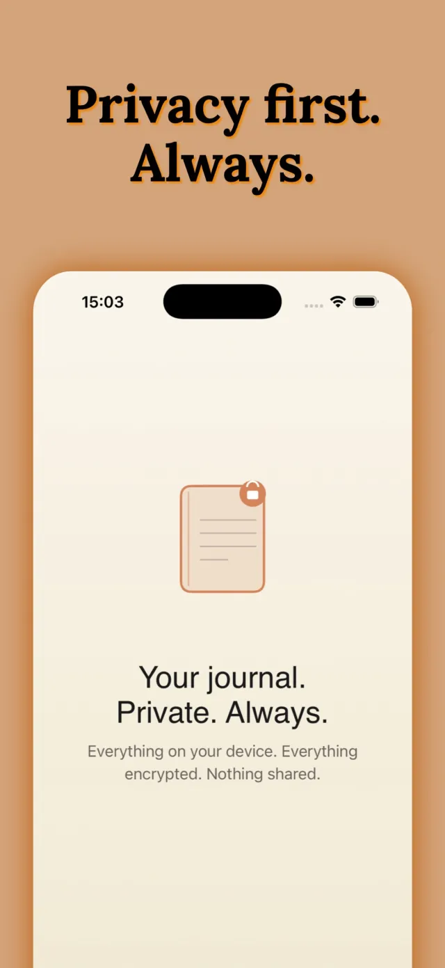 Sanctum on iPhone, screen 1