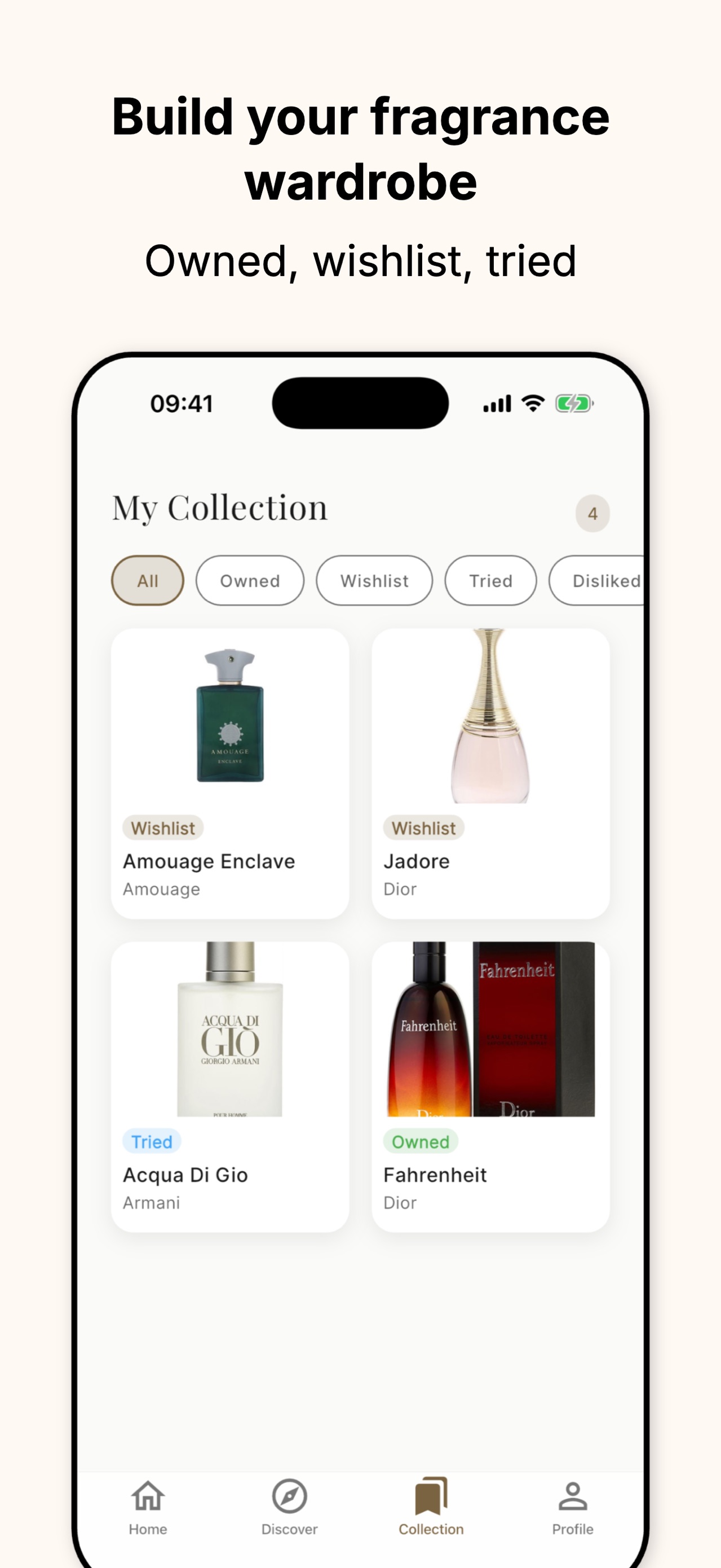 ScentAdvisor, screen 6